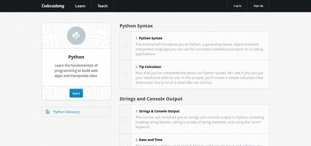 Học lập trình Python trực tuyến cơ bản và nâng cao tại Learn Python Programming