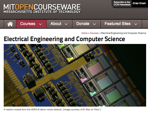 Học lập trình trực tuyến miễn phí tại MIT OpenCourseWare