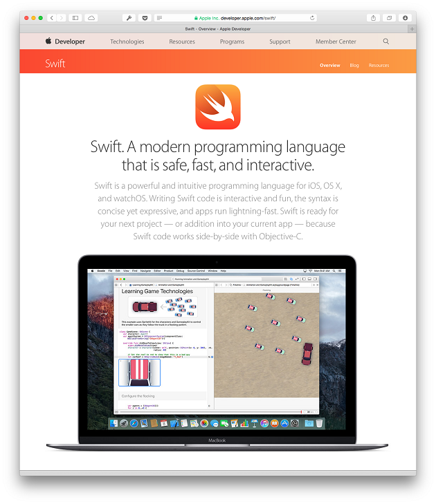 Apple đang tập trung vào Swift cho phát triển ứng dụng, giới thiệu hỗ trợ Linux và làm cho ngôn ngữ này trở thành mã nguồn mở.