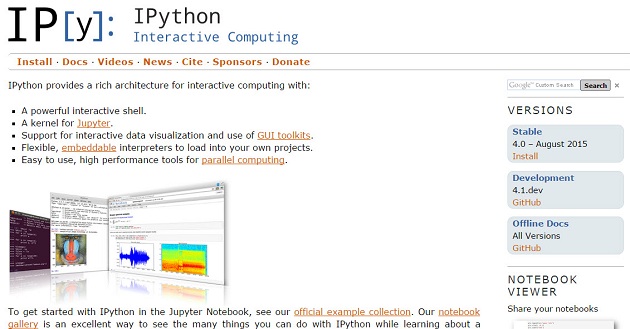 Thư viện lập trình Python IPython