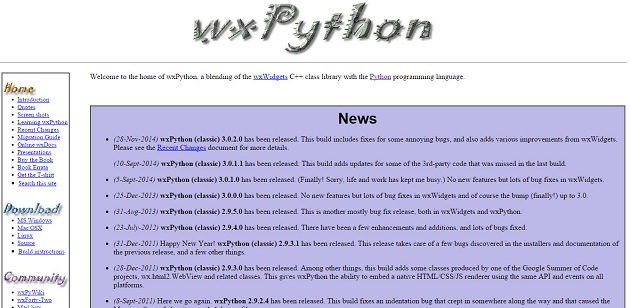 Thư viện lập trình Python wxPython