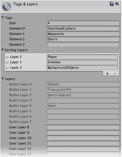 Quản lý Tags và Layers trong Unity3D