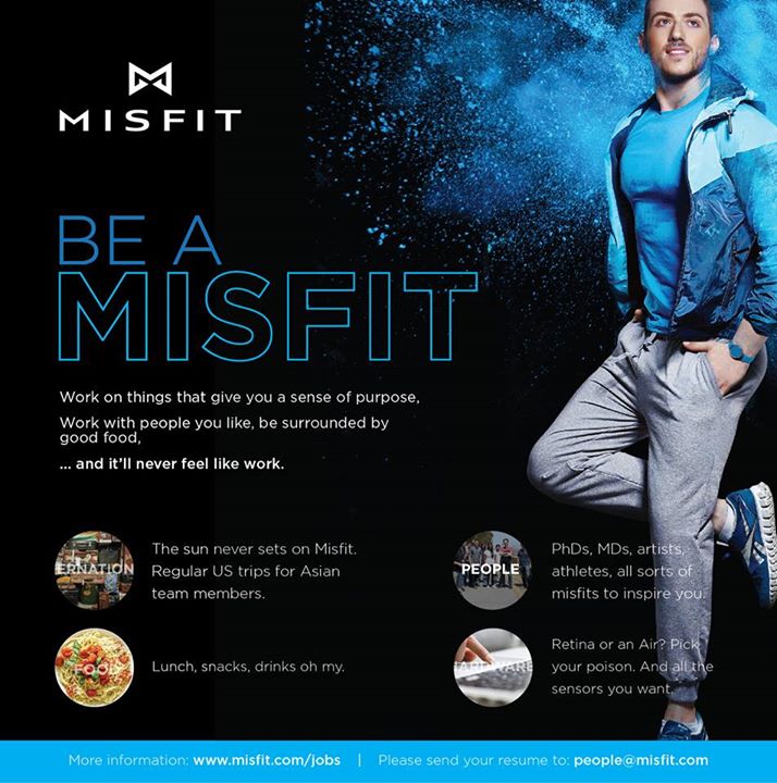 Thông tin việc làm Misfit