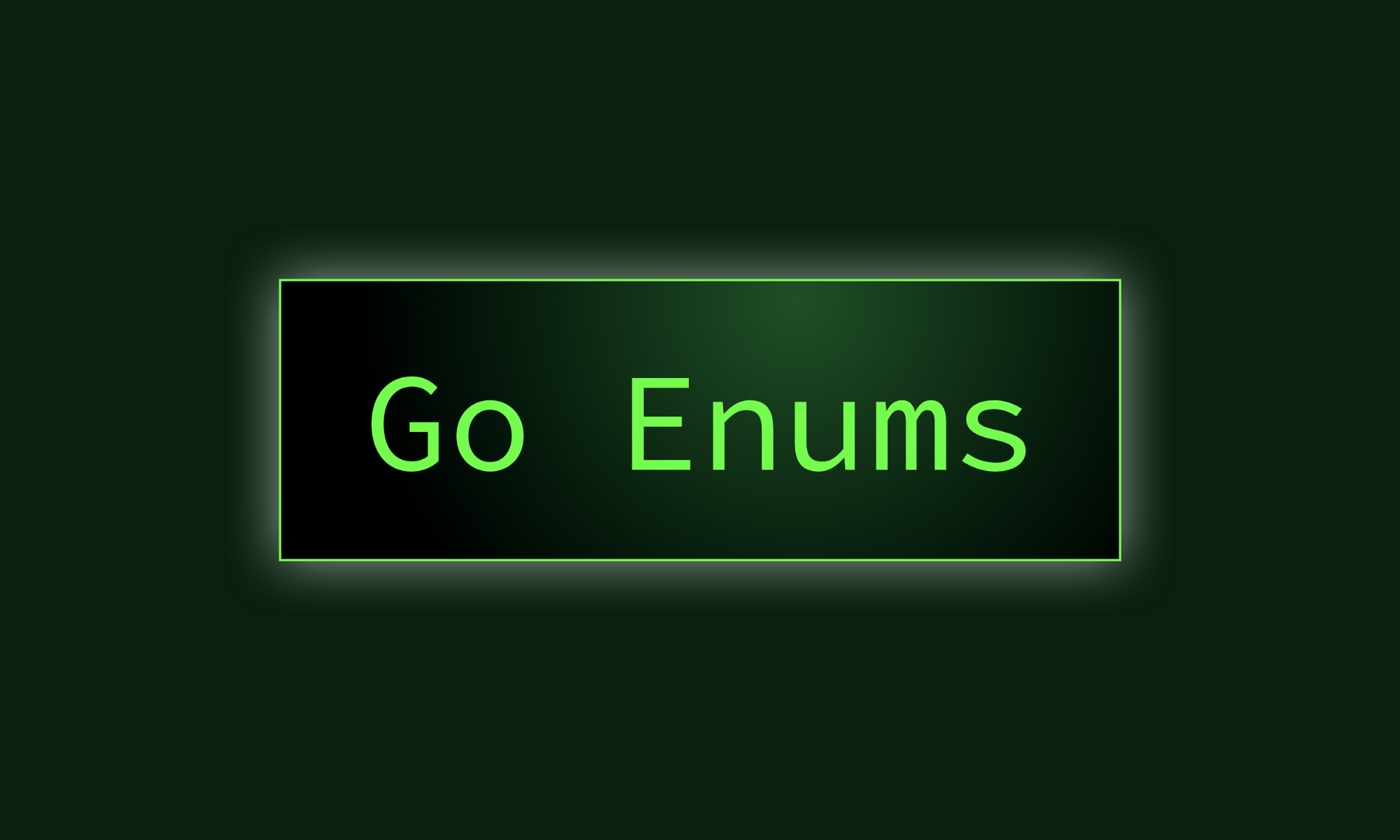 Hướng dẫn cơ bản về Enums trong Go