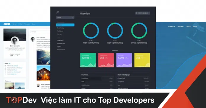 Bootstrap là gì? 20 Templates Bootstrap cho Admin Dashboard miễn phí