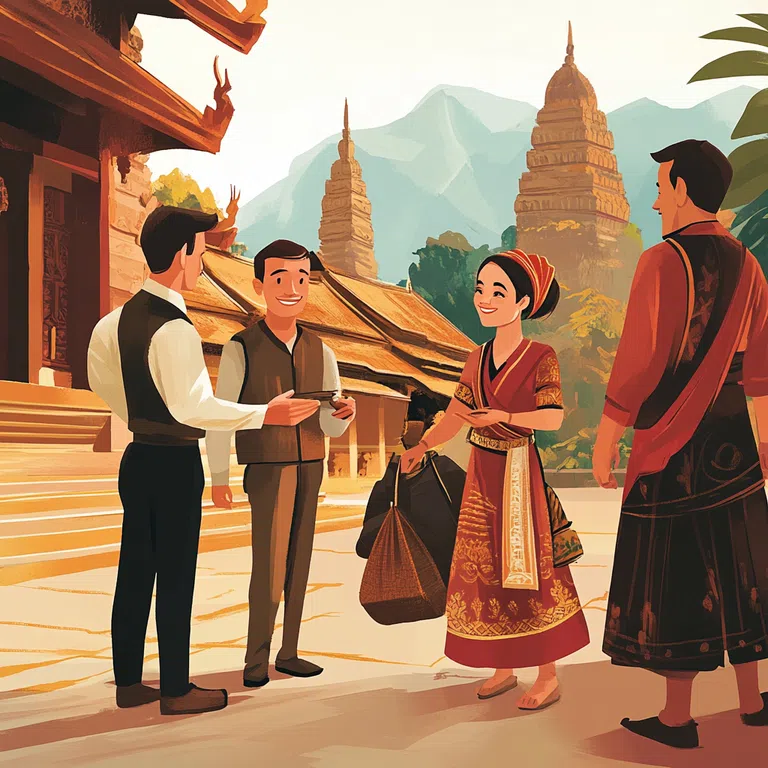 Greeting in Laos