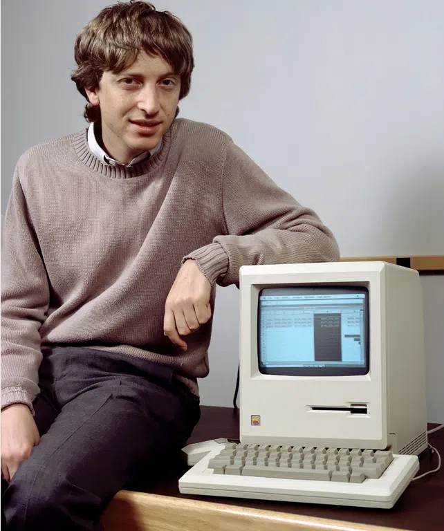 Bill Gates with PC