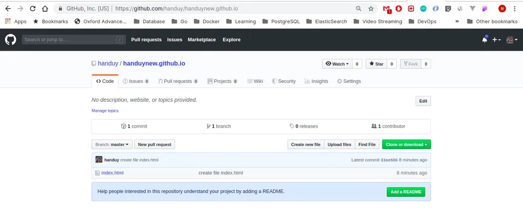 Code đã được đẩy lên Github repo