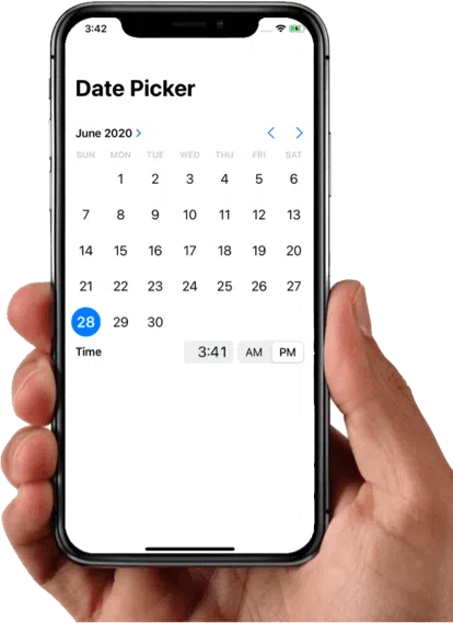 UIDatePicker mới trong iOS 14