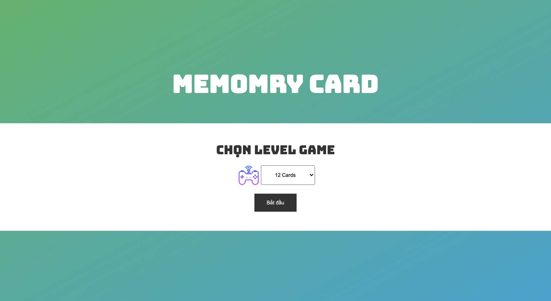 Hướng dẫn làm Memory Card Game với Javascript (phần 1)