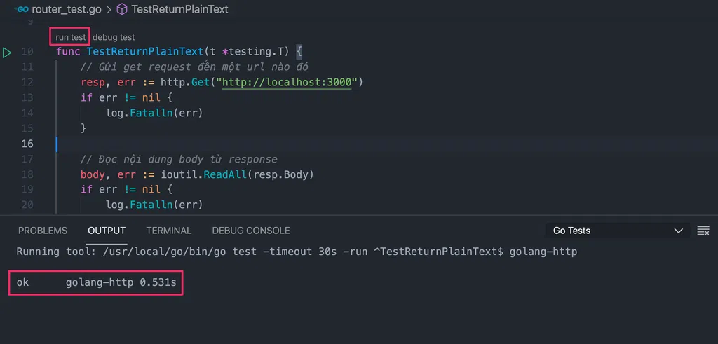Viết unit test golang