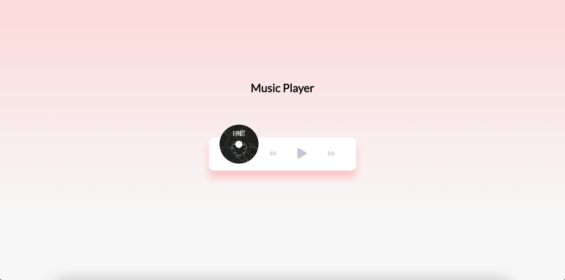 Làm ứng dụng Music Player bằng Javascript