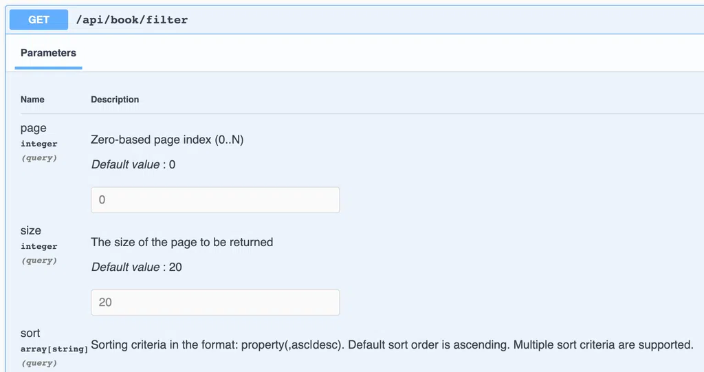 Exposing Pagination Information