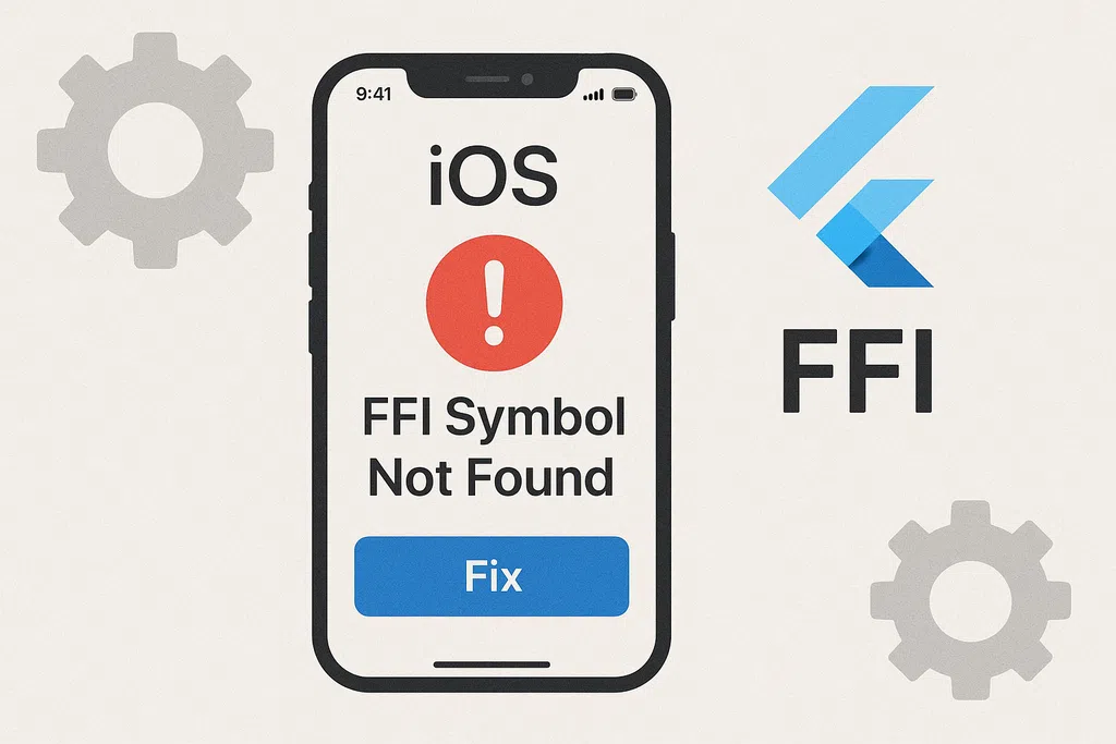 Fix lỗi iOS: FFI Symbol Not Found trong Flutter FFI