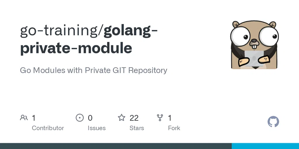 Cách nhúng private go module vào trong một dự án golang và đóng gói bằng docker