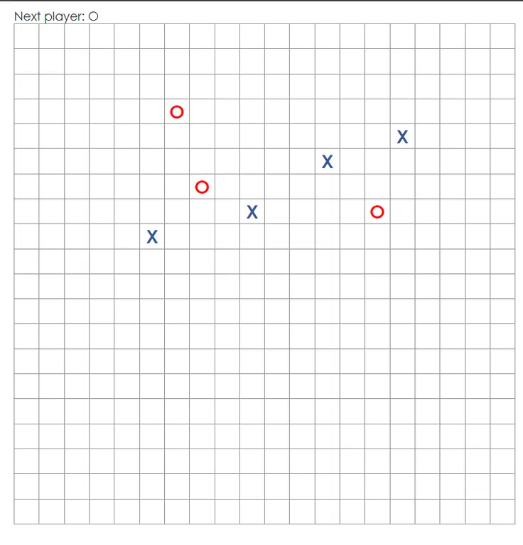 Hướng dẫn tạo game Tic-Tac-Toe 20x20 bằng ReactJS