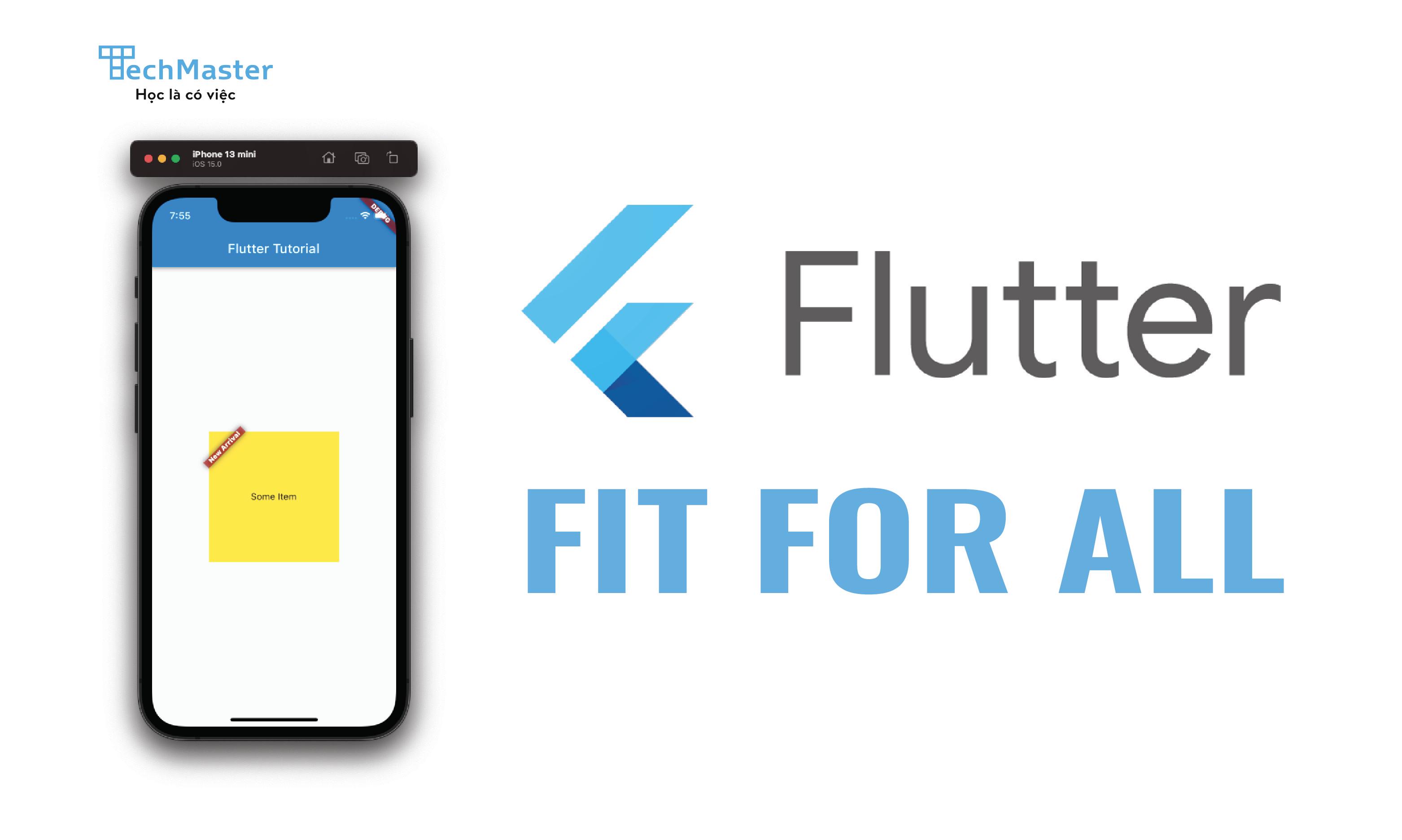Flutter - Fit For All 2022: Khóa học Flutter quay trở lại với diện mạo hoàn toàn mới !