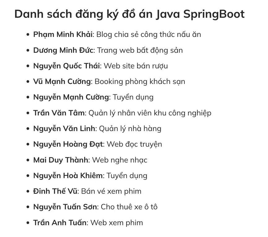 Bắt tay vào làm đồ án ngay bây giờ !