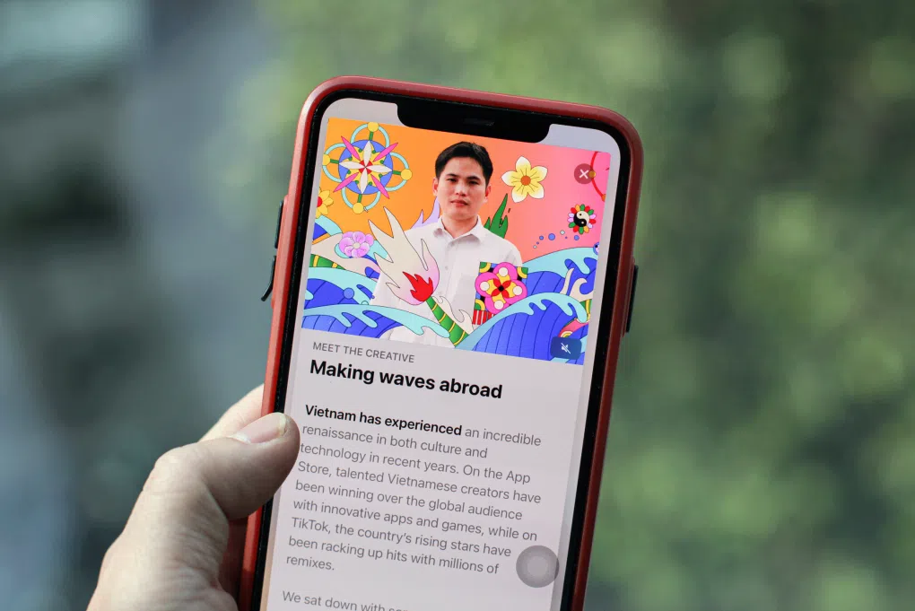 Hành trình được Apple vinh danh của nhà sáng tạo 9x Việt