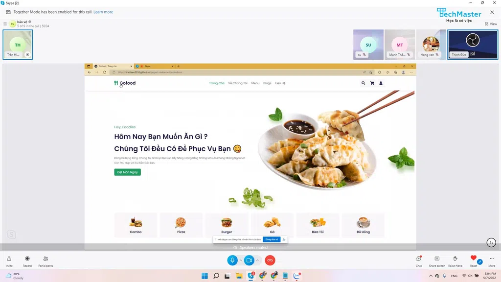 Học viên bảo đồ án