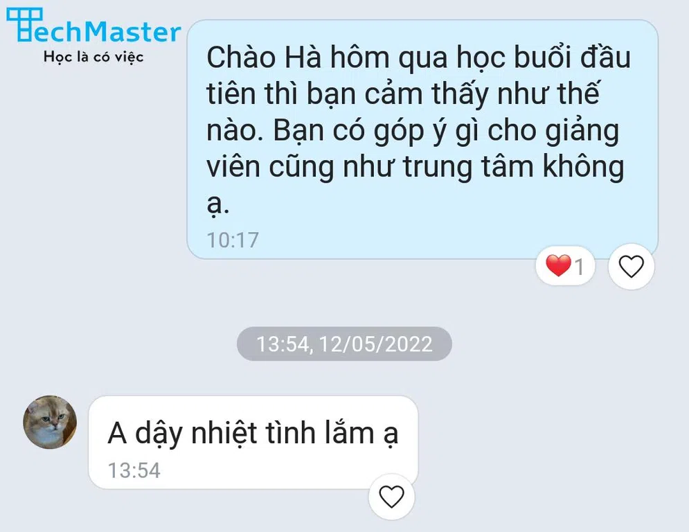 Nhận xét của học viên