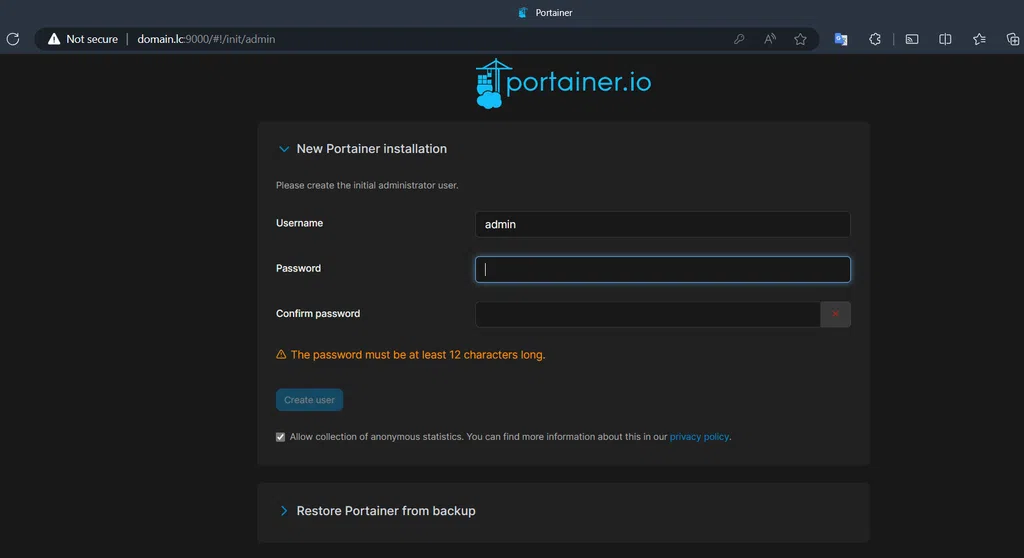 portainer