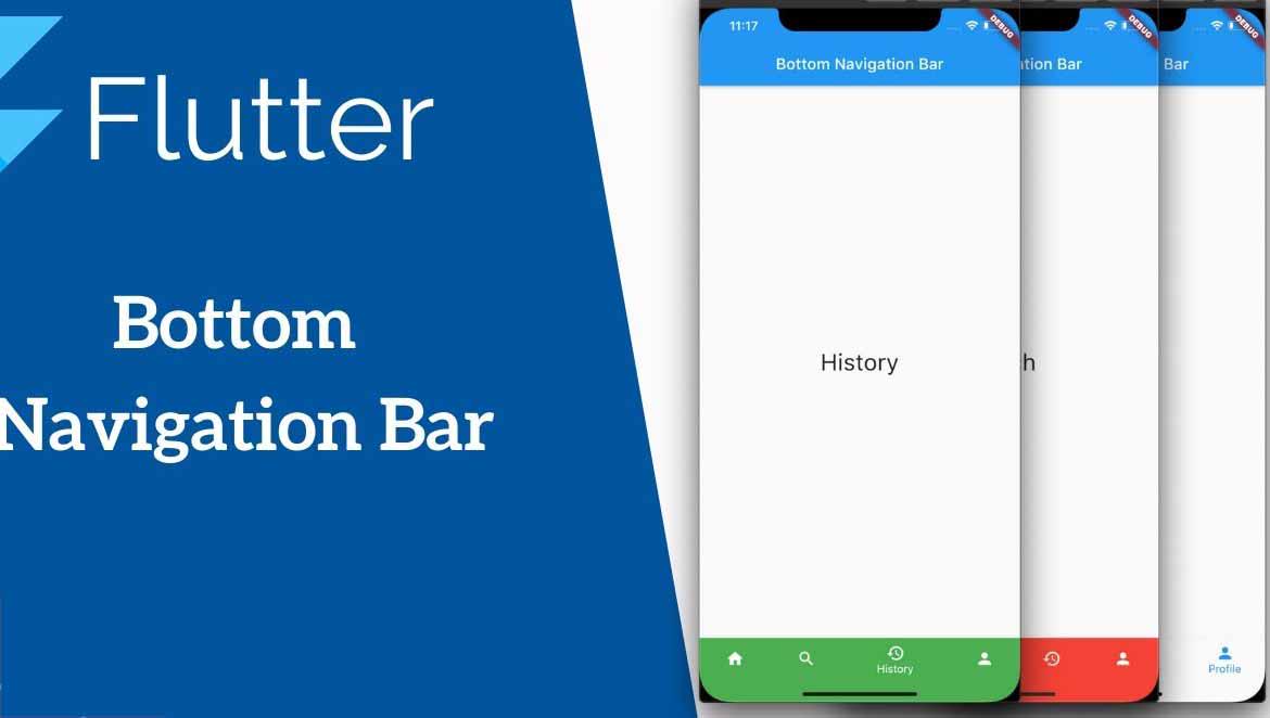 Flutter: Một số thư viện Bottom Navigation Bar đẹp dành cho Project Flutter của bạn