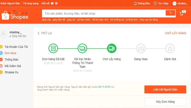 State pattern - Áp dụng làm phần Quản lý trạng thái đơn hàng Shopee