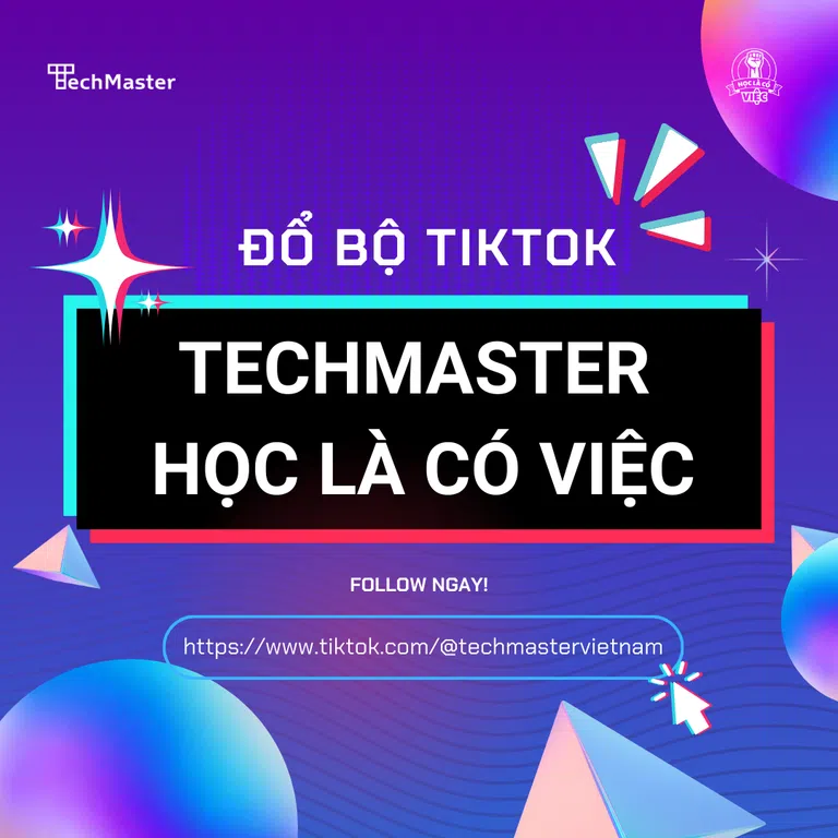 TechMaster Đổ bộ TikTok